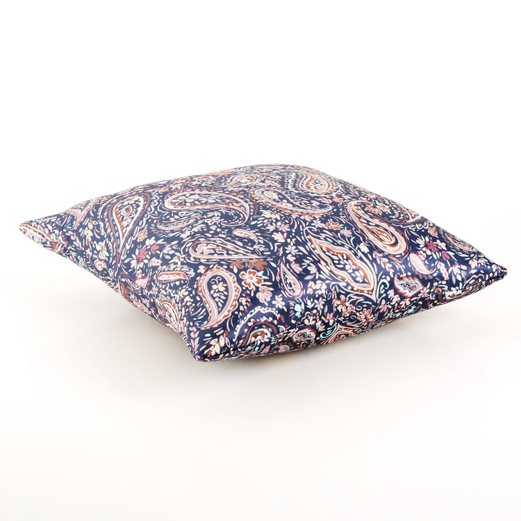 Amaya Silas Set of 2 Paisley Print Cushion Covers - 40x40cm