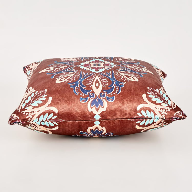 Amaya Thistle Set of 2 Printed Cushion Cover - 40x40cm