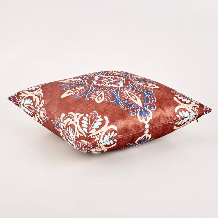 Amaya Thistle Set of 2 Printed Cushion Cover - 40x40cm