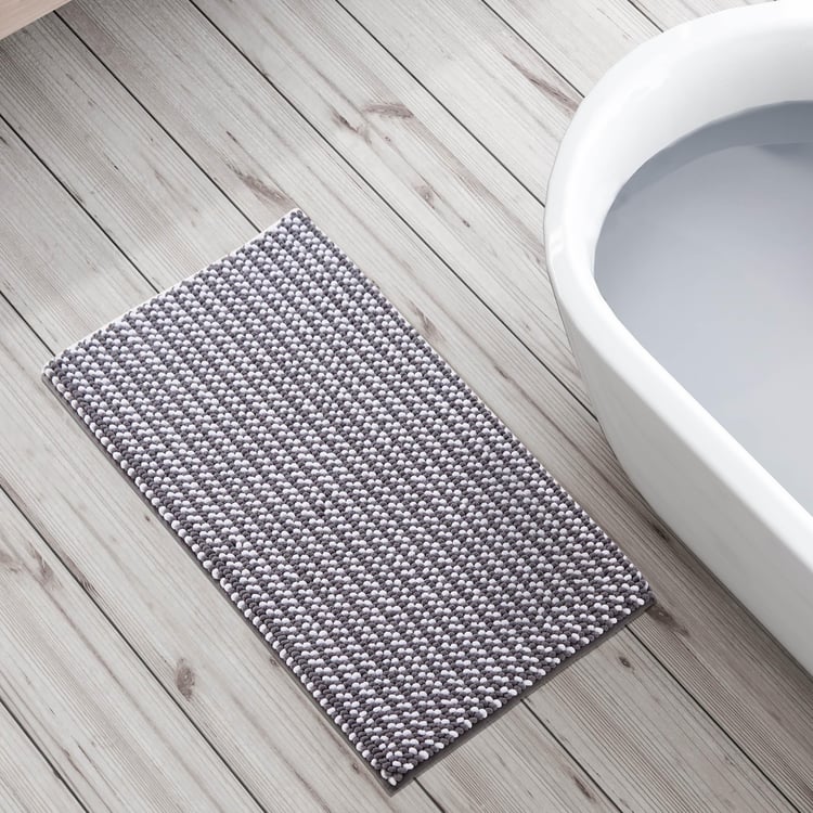 Buttercup Zenith Chenille Memory Foam Bath Mat - 80x50cm