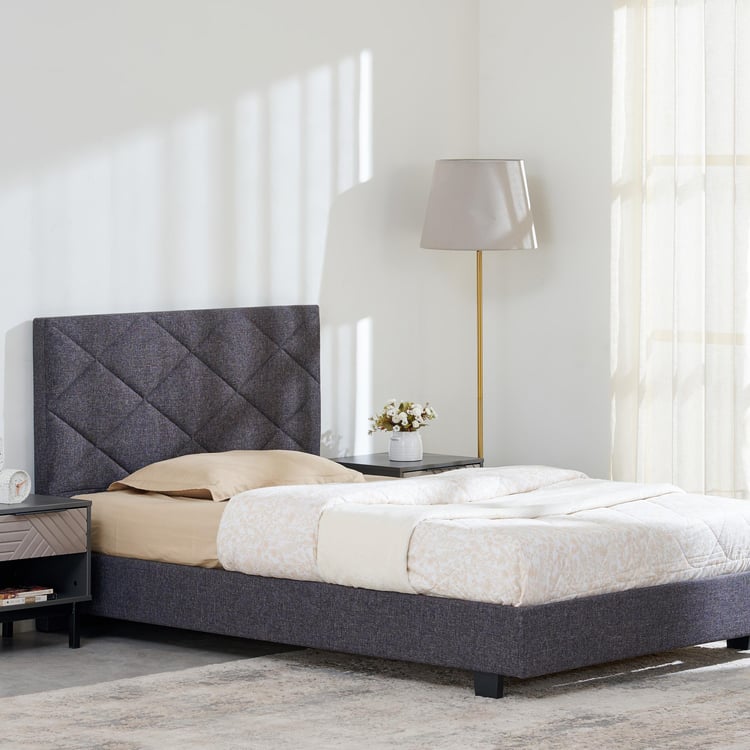 Connect Diamond Teen Bed - Grey