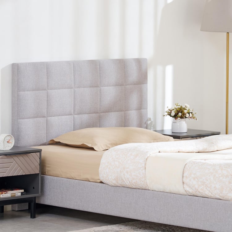 Connect Square Teen Bed - Grey