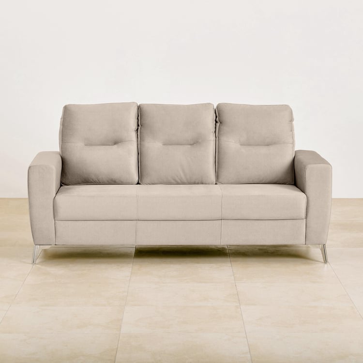 Helios Vive Fabric 3+2+1 Seater Sofa - Beige