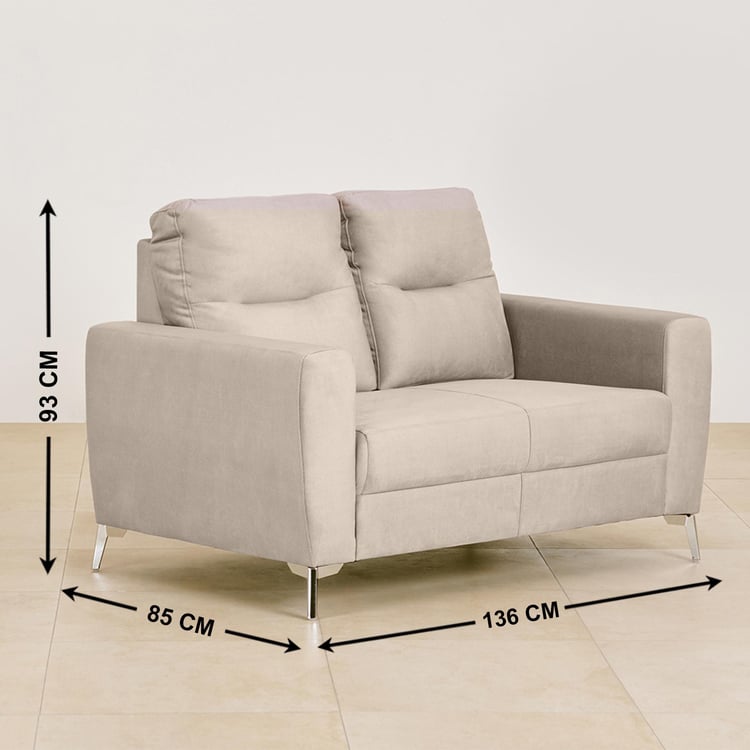 Helios Vive Fabric 3+2+1 Seater Sofa - Beige