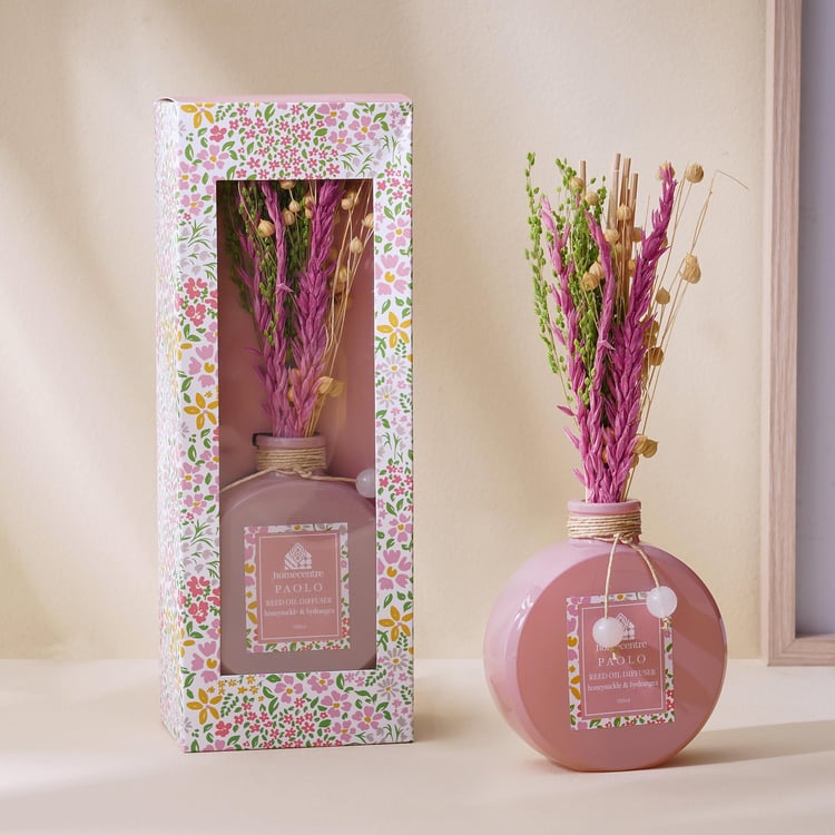 Paolo Honeysuckle and Hydrangea Scented Reed Diffuser Set