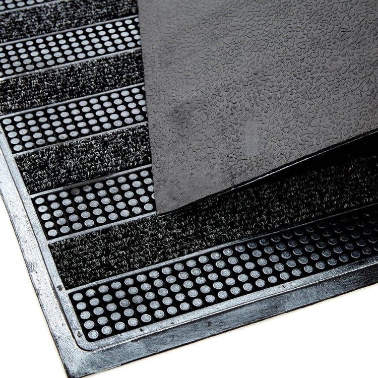 Cadence Rubber Anti-Slip Door Mat - 75x45cm