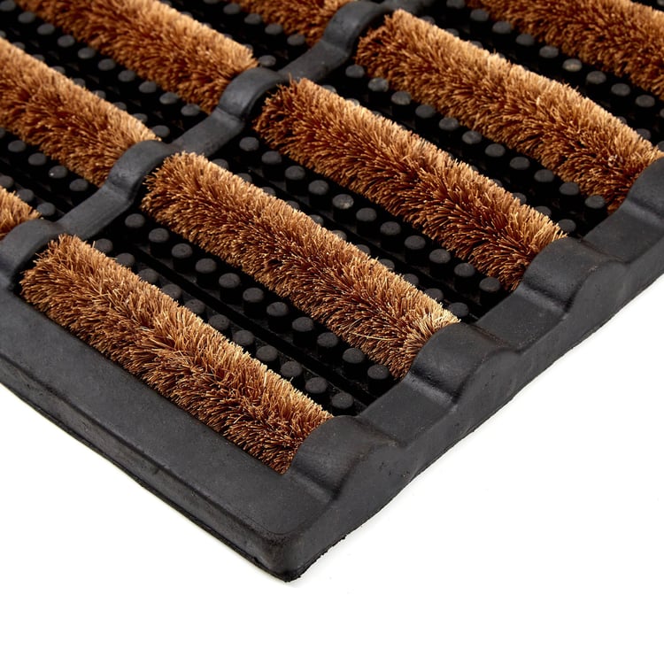 Cadence Rubber Coir Door Mat - 60x40cm