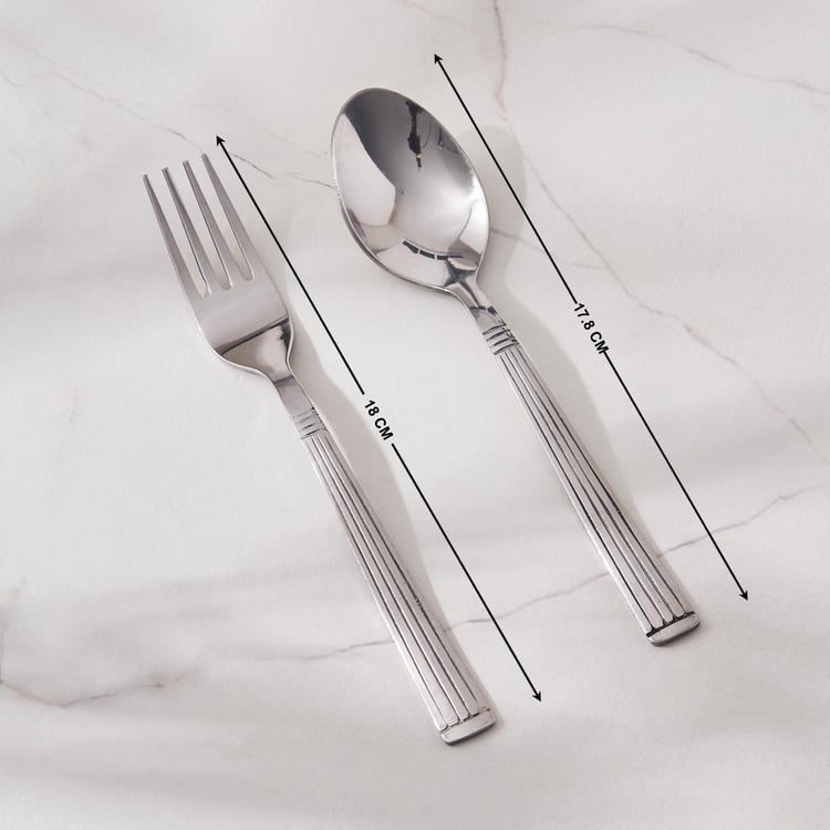 Glister Ashton 12Pcs Stainless Steel Cutlery Set