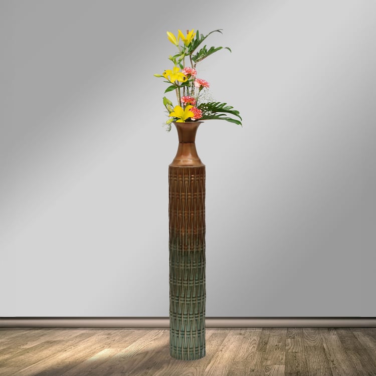 VEDAS Solal Metal Tall Vase