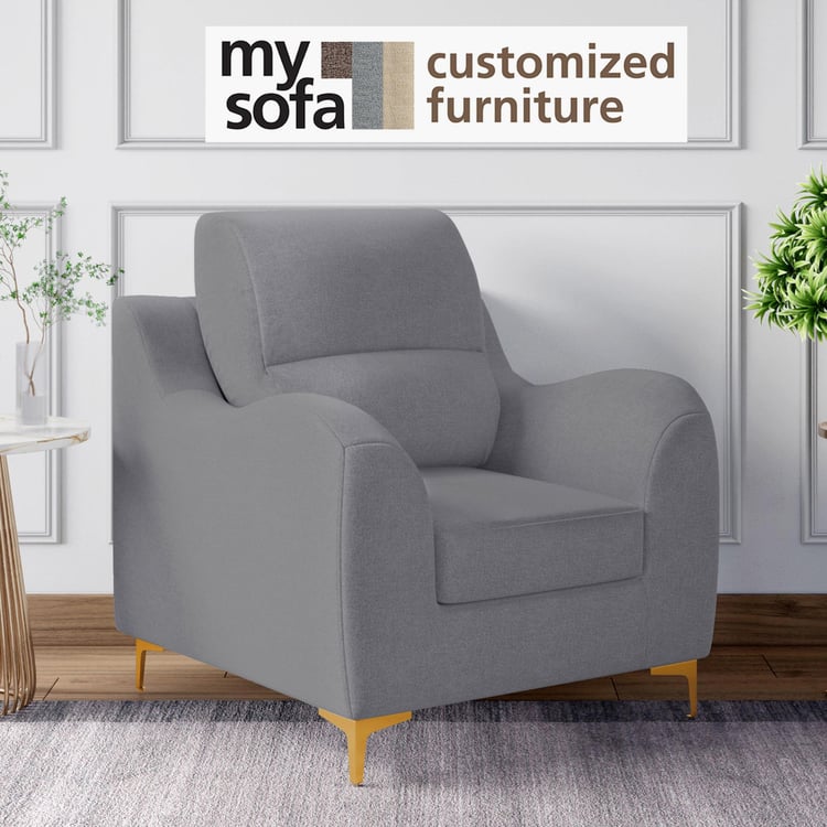 Bianca Fabric 1-Seater Sofa - Customized Furniture