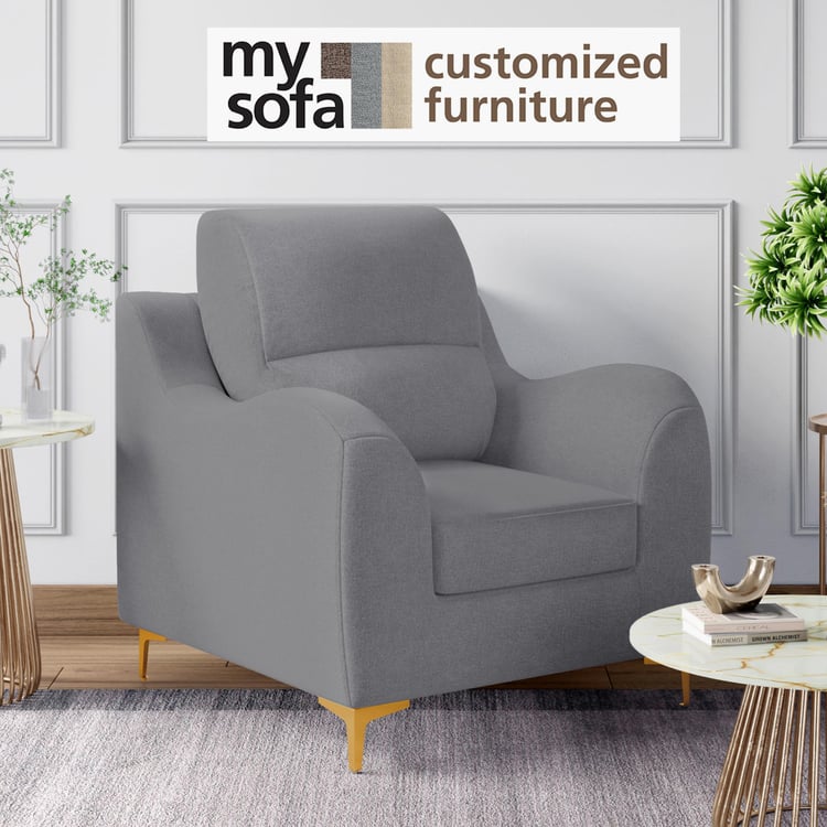 Bianca Fabric 1-Seater Sofa - Customized Furniture