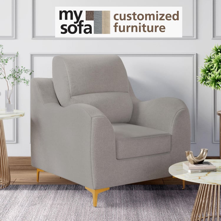 Bianca Fabric 1-Seater Sofa - Customized Furniture