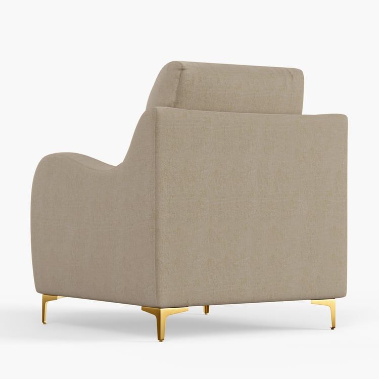 Bianca Chenille 1-Seater Sofa - Customized Furniture