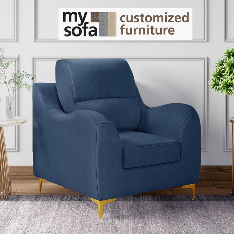 Bianca Chenille 1-Seater Sofa - Customized Furniture