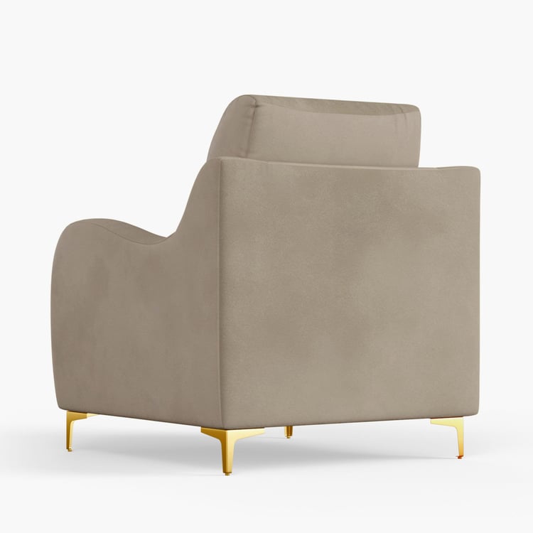 Bianca Velvet 1-Seater Sofa - Customized Furniture