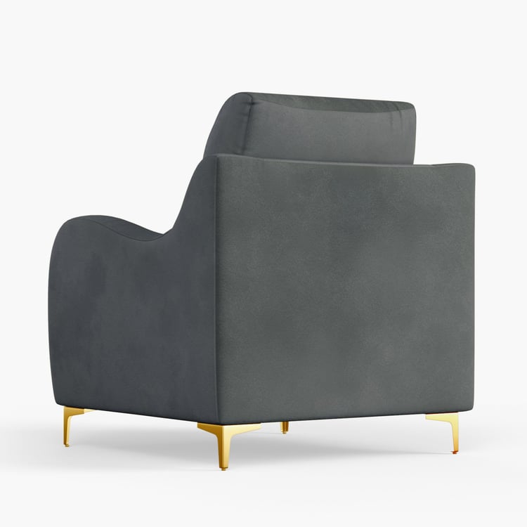 Bianca Velvet 1-Seater Sofa - Customized Furniture