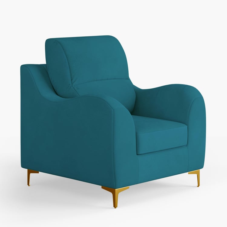 Bianca Velvet 1-Seater Sofa - Customized Furniture