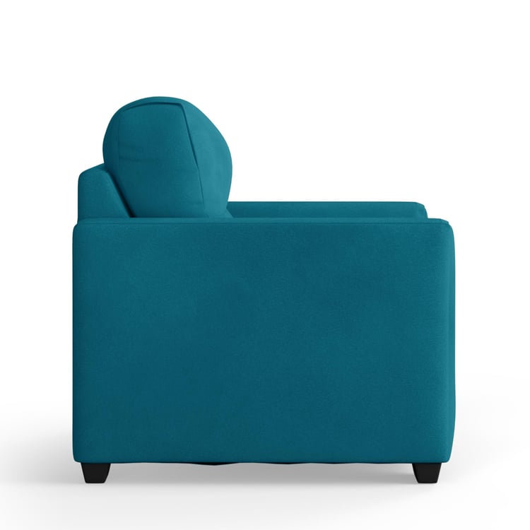 Ellora Velvet 1-Seater Sofa - Customized Furniture