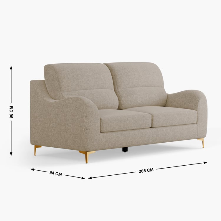 Bianca Fabric 3-Seater Sofa - Customized Furniture