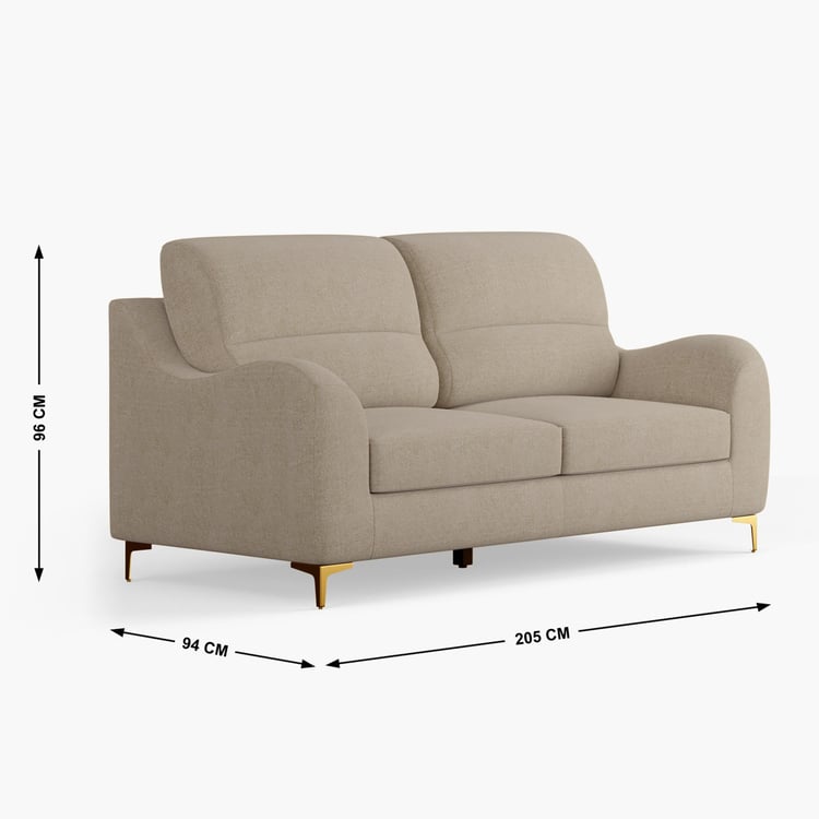 Bianca Chenille 3-Seater Sofa - Customized Furniture