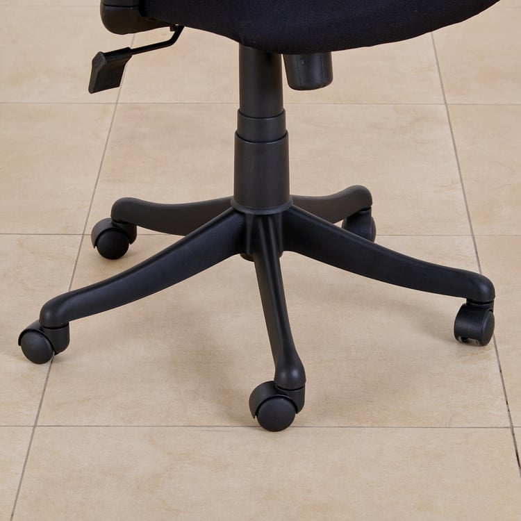 (Refurbished) Quadro Aero Mesh Medium Back Office Chair - Grey