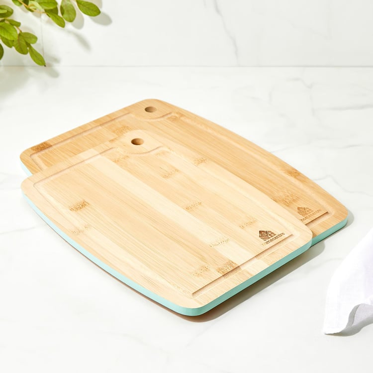 Spinel Perennial Set of 2 Bamboo Chopping Boards