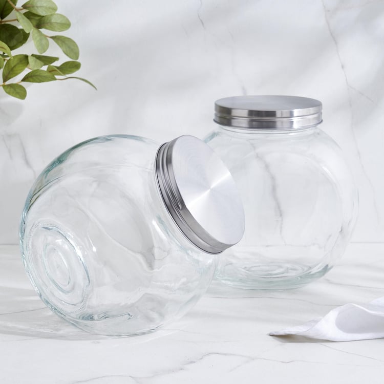 Louvre Arcade Glass Storage Jar - 1.6L