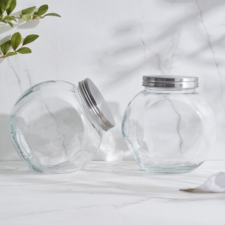 Louvre Arcade Glass Storage Jar - 1.6L