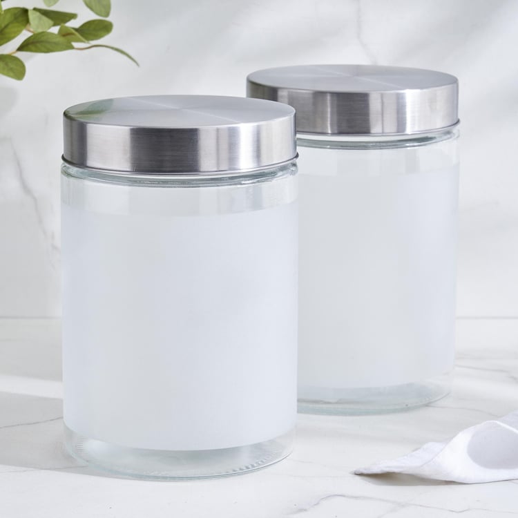 Louvre Arcade Glass Storage Jar - 1.2L