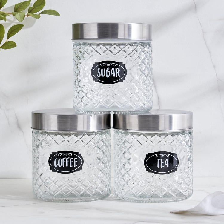 Louvre Arcade Glass Storage Jar - 700ml