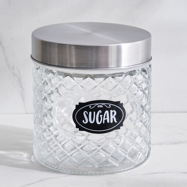 Louvre Arcade Glass Storage Jar - 700ml