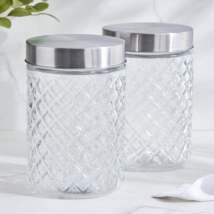 Louvre Arcade Glass Storage Jar - 1L