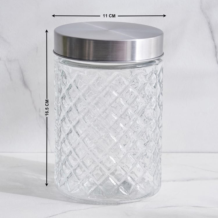 Louvre Arcade Glass Storage Jar - 1L