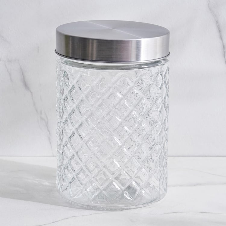 Louvre Arcade Glass Storage Jar - 1L