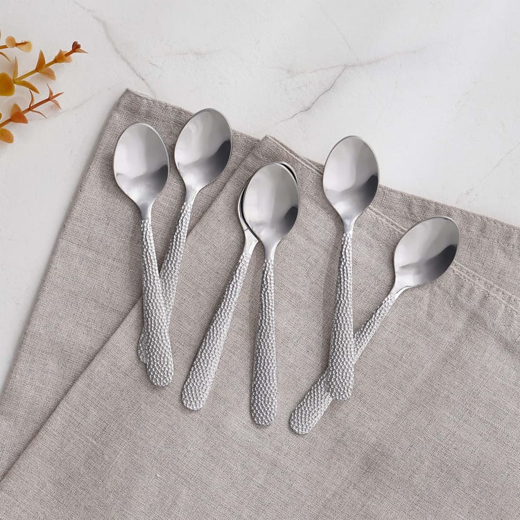 Glister Elke Set of 6 Stainless Steel Spice Spoon