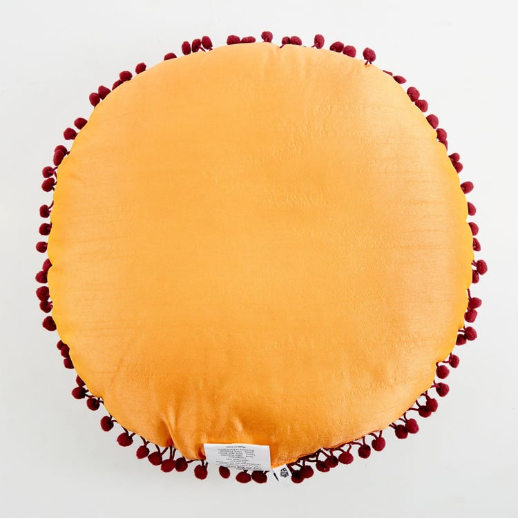 Spinel Embroiderd Filled Cushion - 40x40cm