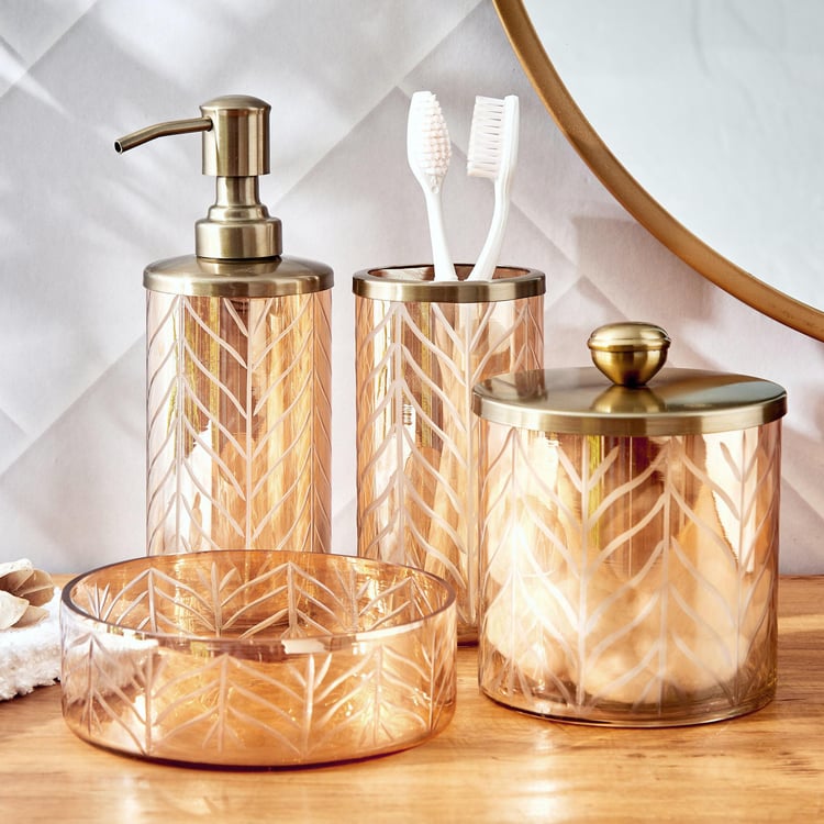 Panama Petal Glass Soap Dispenser - 250ml