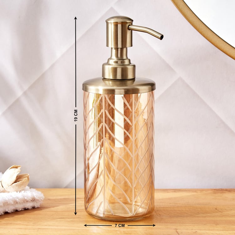 Panama Petal Glass Soap Dispenser - 250ml