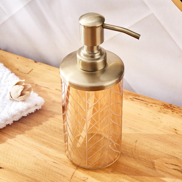 Panama Petal Glass Soap Dispenser - 250ml