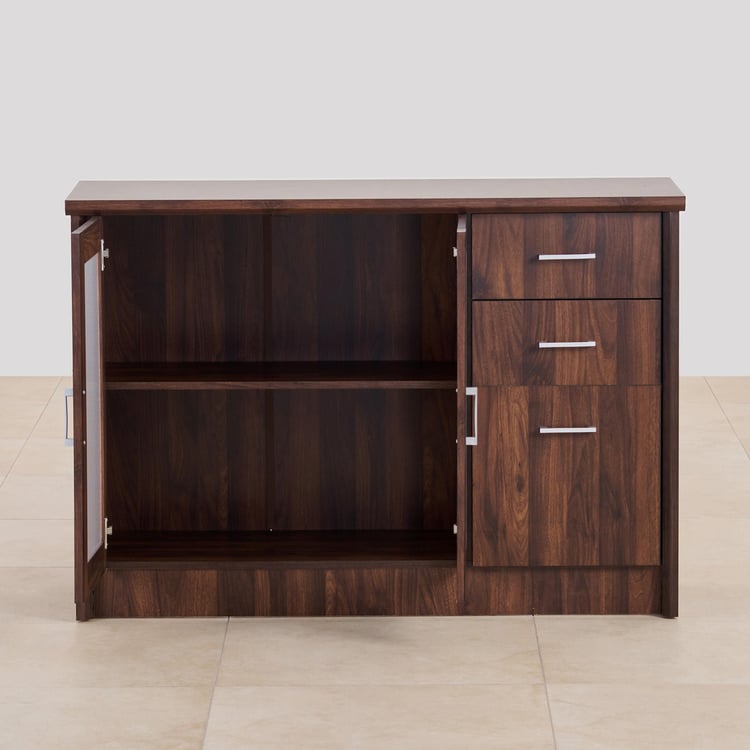 (Refurbished) Lewis Sideboard - Brown