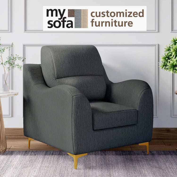 Bianca Fabric 1-Seater Sofa - Customized Furniture