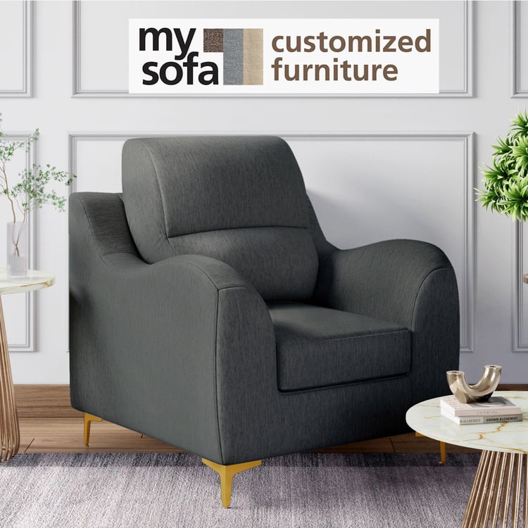 Bianca Fabric 1-Seater Sofa - Customized Furniture