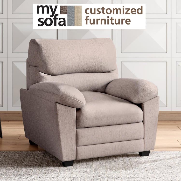 Mojo Fabric 1-Seater Sofa - Customized Furniture