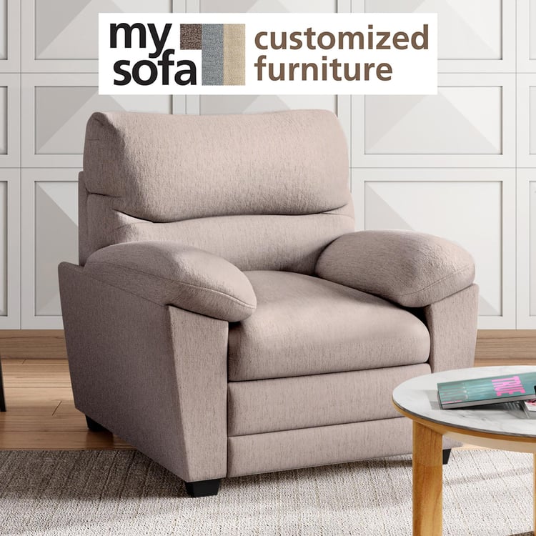 Mojo Fabric 1-Seater Sofa - Customized Furniture