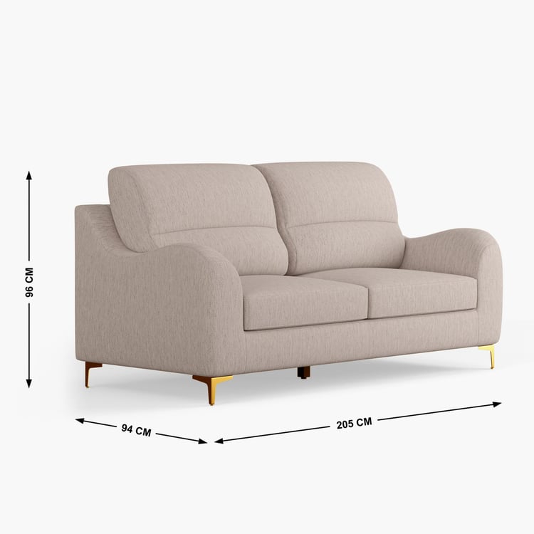 Bianca Fabric 3-Seater Sofa - Customized Furniture