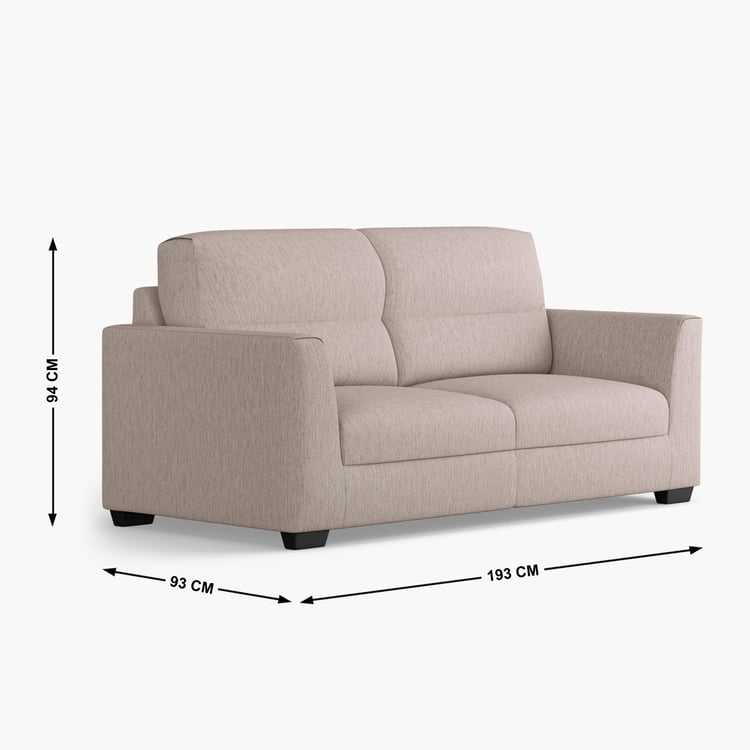 Ellora Fabric 3-Seater Sofa - Customized Furniture