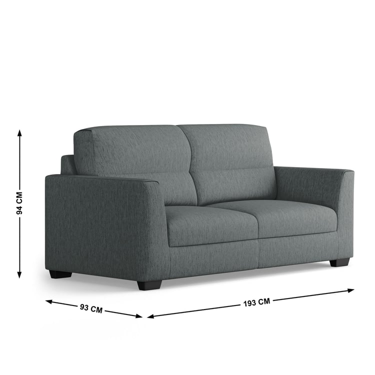 Ellora Fabric 3-Seater Sofa - Customized Furniture