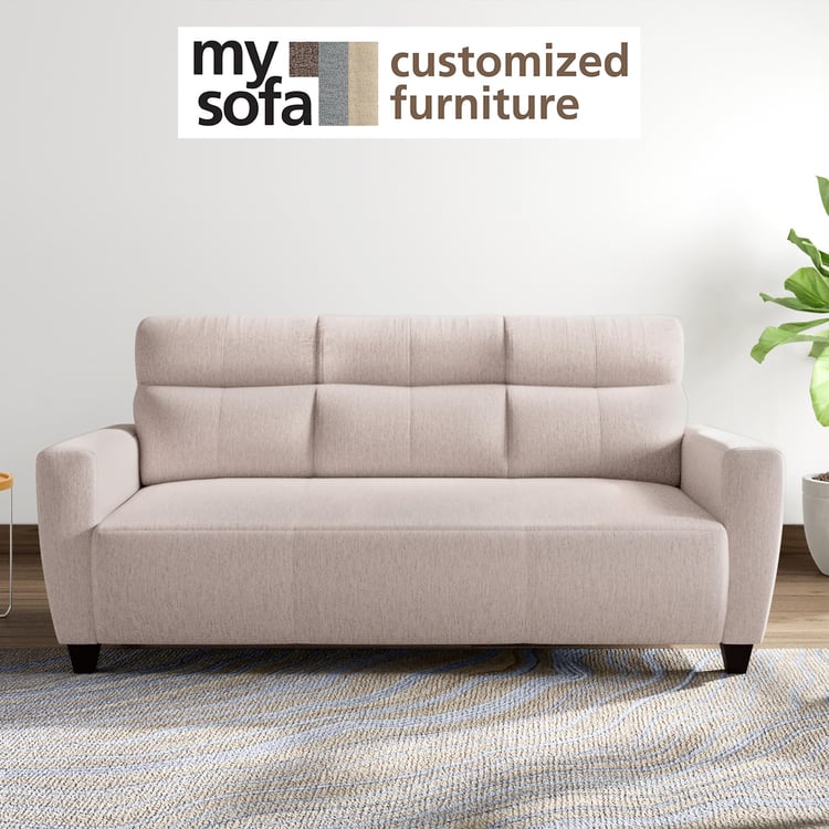 Helios Emily Fabric 3-Seater Sofa - Customized Furniture