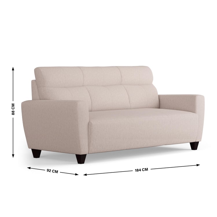 Helios Emily Fabric 3-Seater Sofa - Customized Furniture