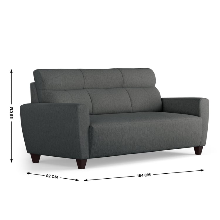 Helios Emily Fabric 3-Seater Sofa - Customized Furniture